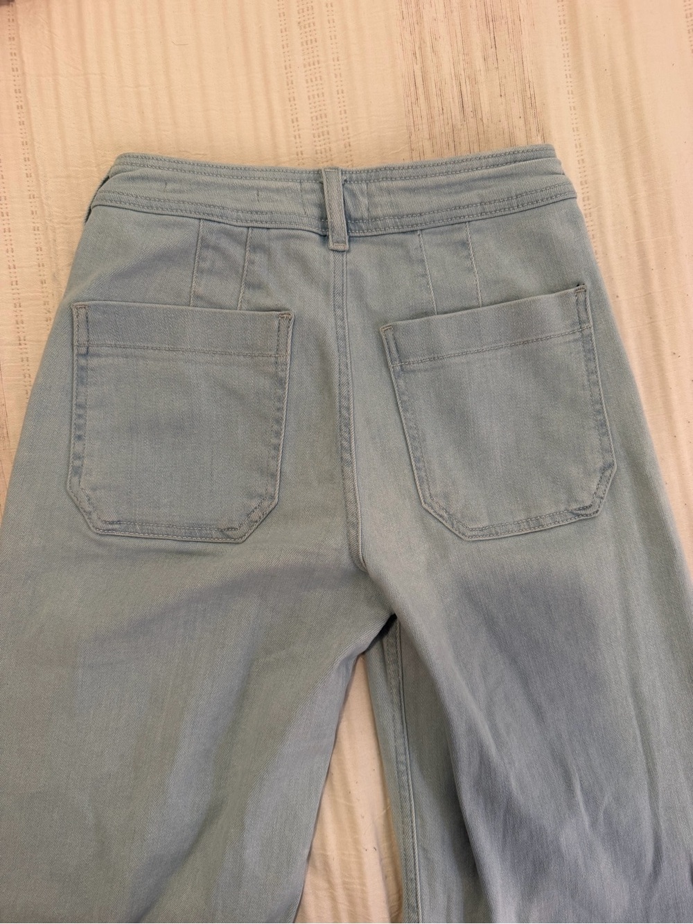 Maeve Light Blue Wide-Leg Women’s Jeans - Picture 4 of 5